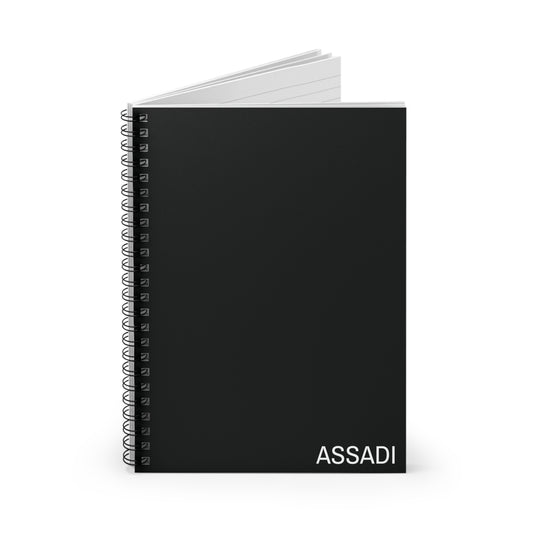 ASSADI Spiral Notebook (Black)