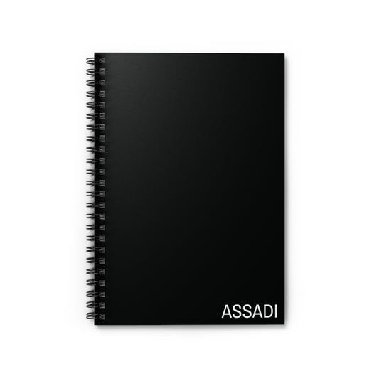 ASSADI Spiral Notebook (Black)